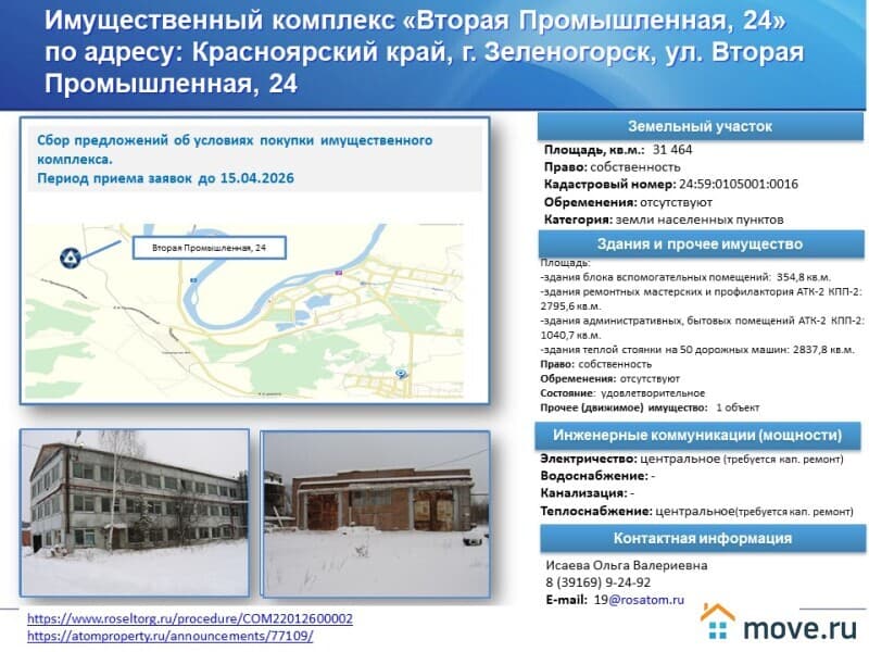 производственное, 70289 м&sup2;