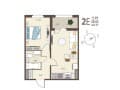 Продать однокомнатную квартиру, 40.8 м², этаж 3 из 17. Фото 1