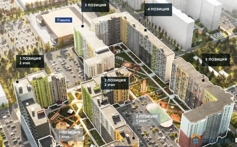 1-комн. квартира, 39.6 м²
