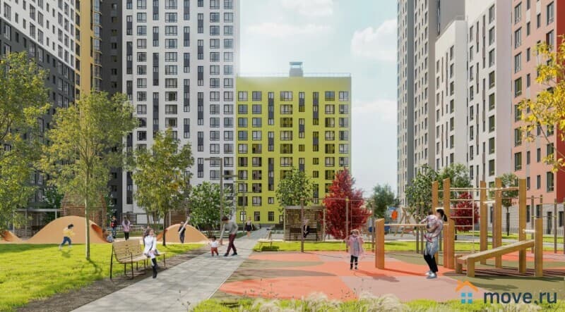 1-комн. квартира, 39.6 м²