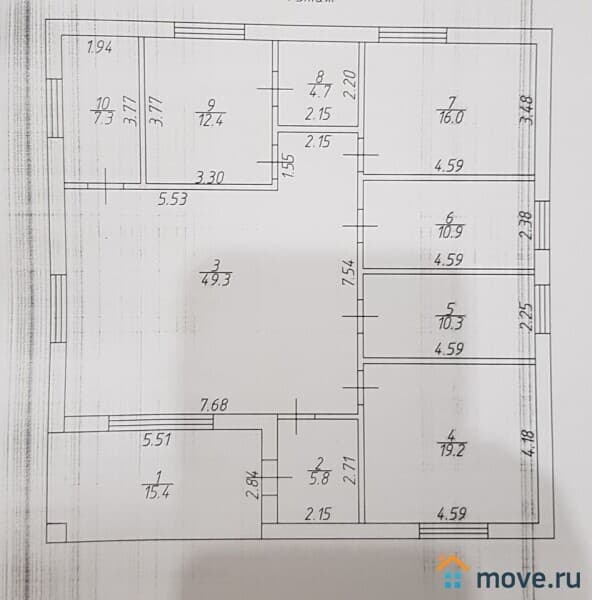 дом, 162 м², 6 соток