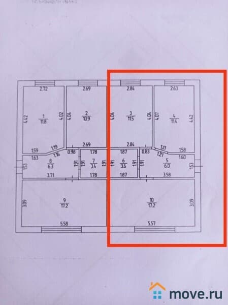 коттедж, 60 м², 4 сотки