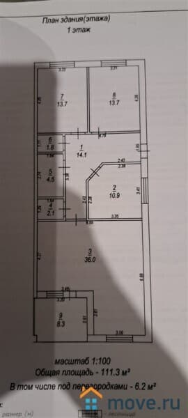 коттедж, 115 м²