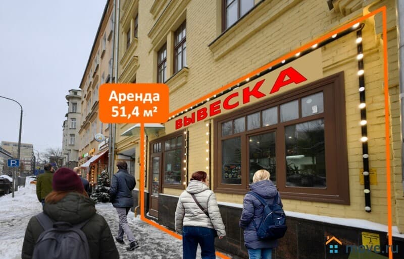 свободного назначения, 51.4 м&sup2;