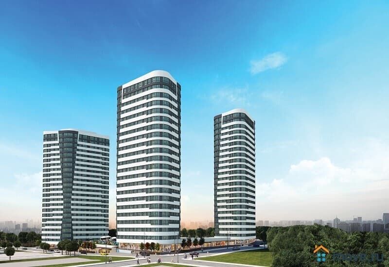 3-комн. апартаменты, 87 м²