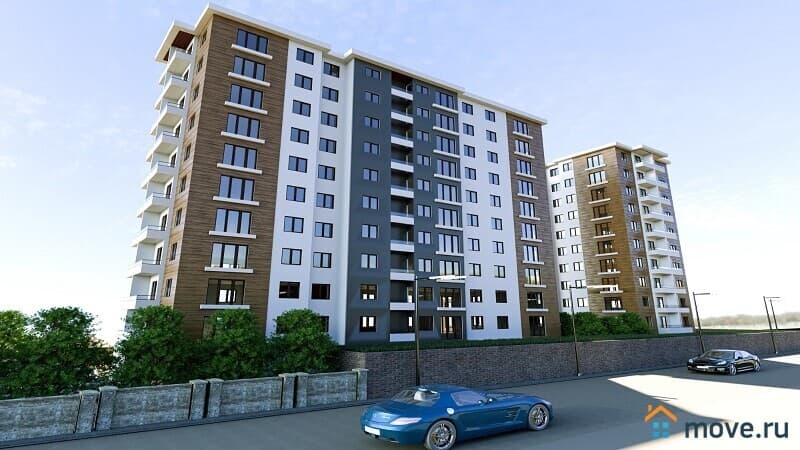 3-комн. апартаменты, 87 м²