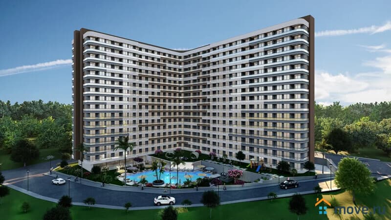 2-комн. апартаменты, 62 м²