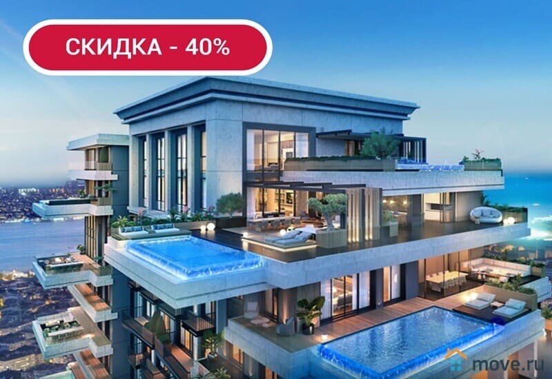 3-комн. апартаменты, 108 м²
