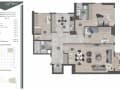 Купить четырехкомнатные апартаменты, 140 м², этаж 11 из 13. Фото 4