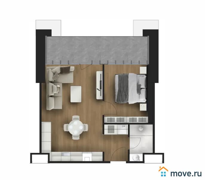 2-комн. апартаменты, 88 м²