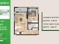 Продажа двухкомнатных апартаментов, 53 м², этаж 4 из 10. Фото 4