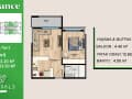 Продажа двухкомнатных апартаментов, 53 м², этаж 4 из 10. Фото 5