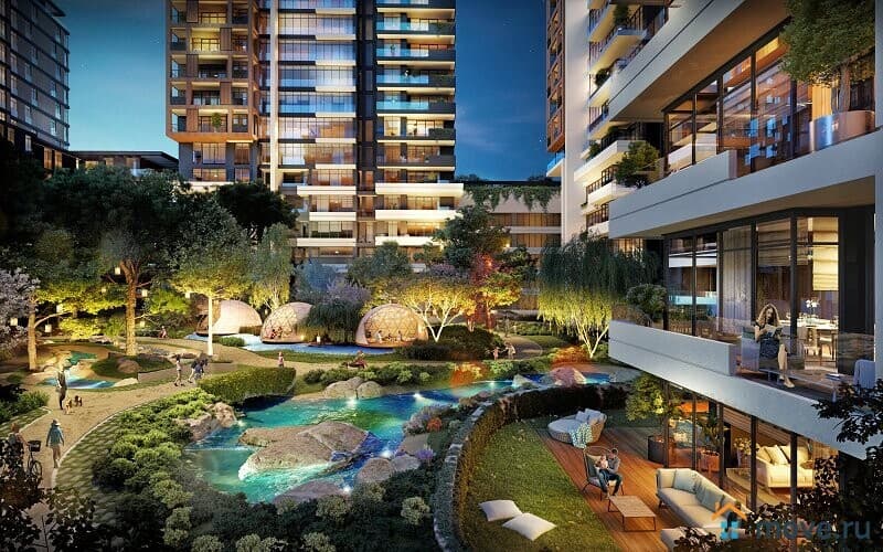 3-комн. апартаменты, 99 м²