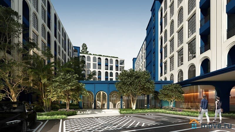 1-комн. апартаменты, 38 м²