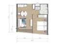 Продажа двухкомнатных апартаментов, 35 м², этаж 2 из 7. Фото 3