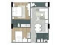Купить двухкомнатные апартаменты, 28 м², этаж 2 из 8. Фото 4