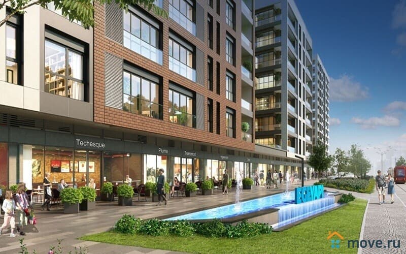 2-комн. апартаменты, 76 м²