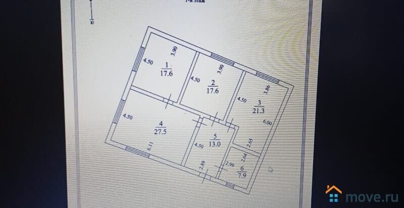 дом, 105 м², 6 соток