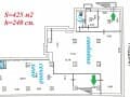 торговое помещение, 425 м&sup2;