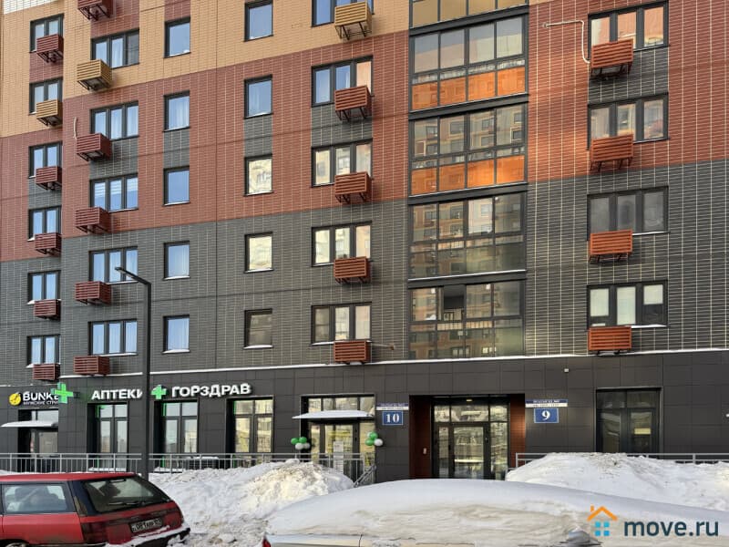 1-комн. квартира, 45.3 м&sup2;