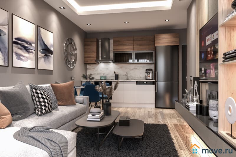 2-комн. апартаменты, 43 м²