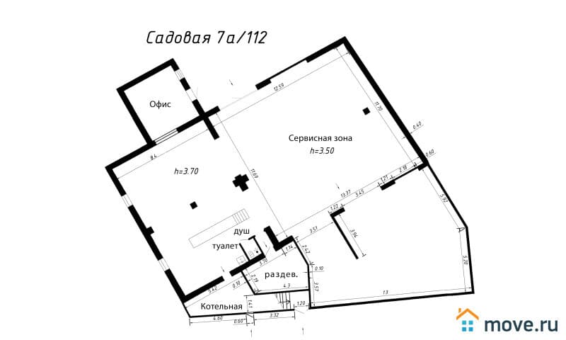 нежилое здание, 423 м²