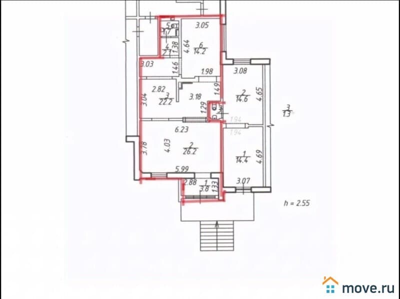 свободного назначения, 70.2 м²