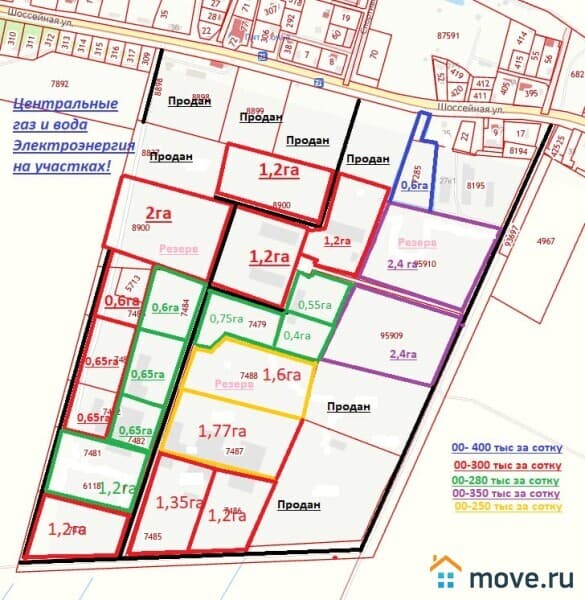 коммерческий участок, 5000 м²