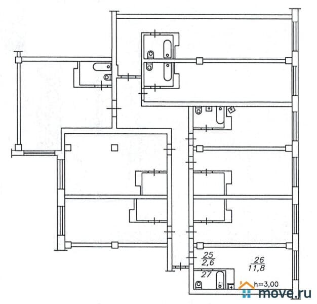 студия, 17.8 м²