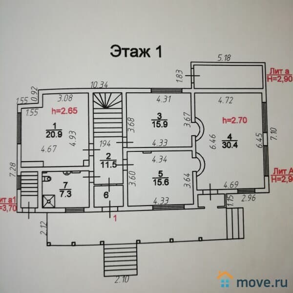 коттедж, 198 м², 8 соток