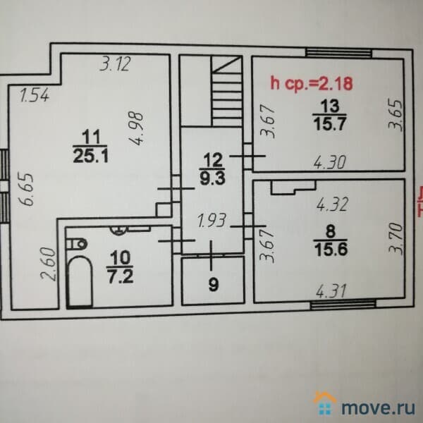 коттедж, 300 м&sup2;