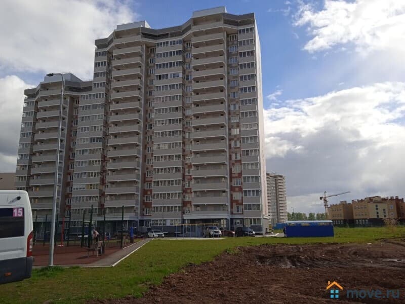 1-комн. квартира, 37.3 м²