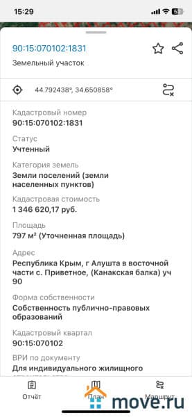 земля под ИЖС, 7.97 сотки