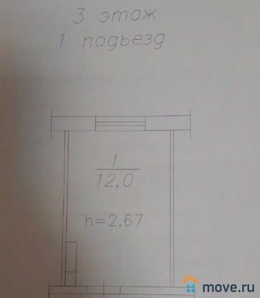комната, 11 м²