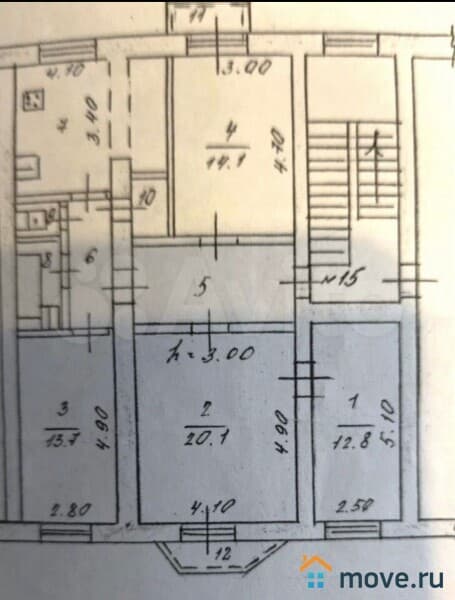 4-комн. квартира, 92 м²