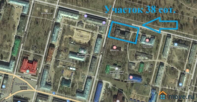 нежилое здание, 3097 м²