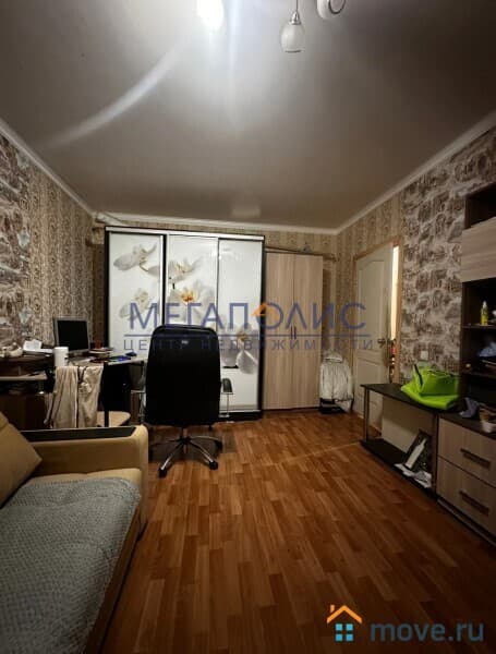 1-комн. квартира, 37.1 м²