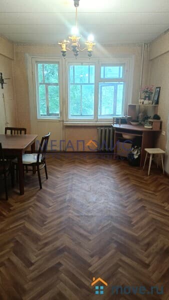 3-комн. квартира, 59.6 м²