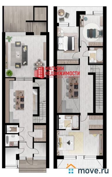 таунхаус, 209.8 м², 2 сотки