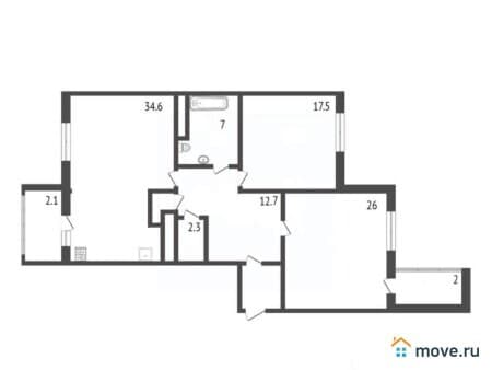 Продам 3-комнатную квартиру, 1054 м², Саранск, улица Московская, 44