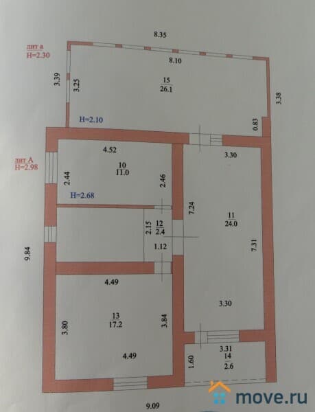 дом, 172 м², 8 соток