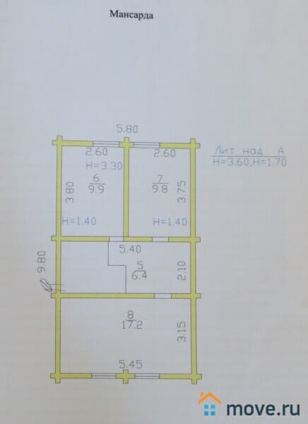 дом, 100 м²