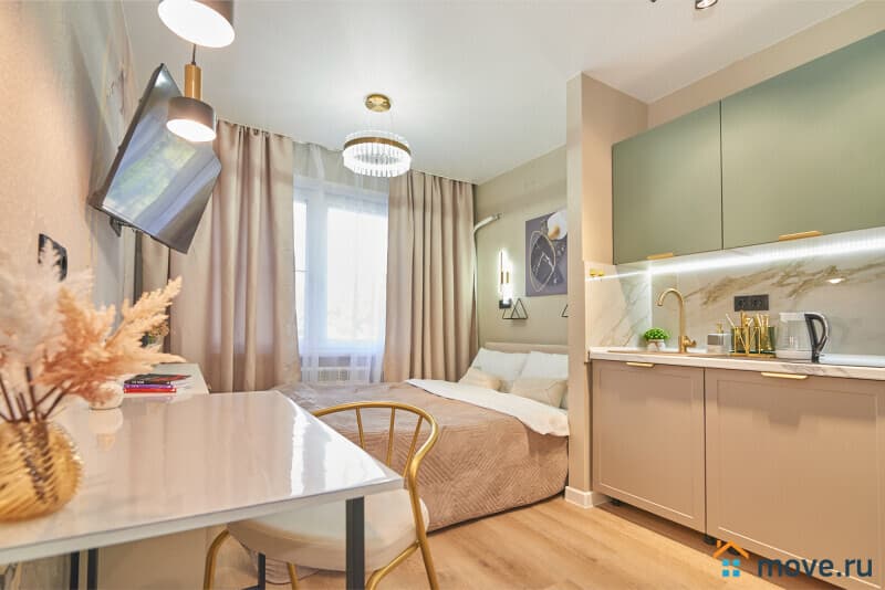 1-комн. апартаменты, 23 м&sup2;