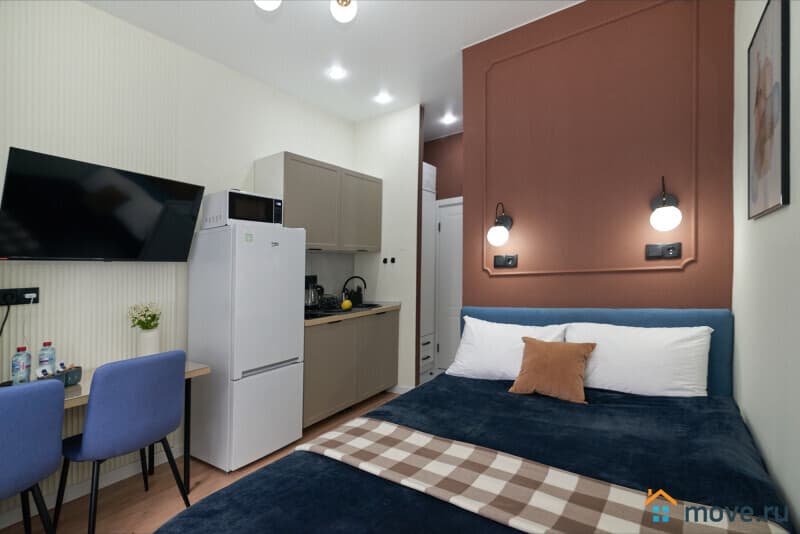 1-комн. апартаменты, 22 м&sup2;