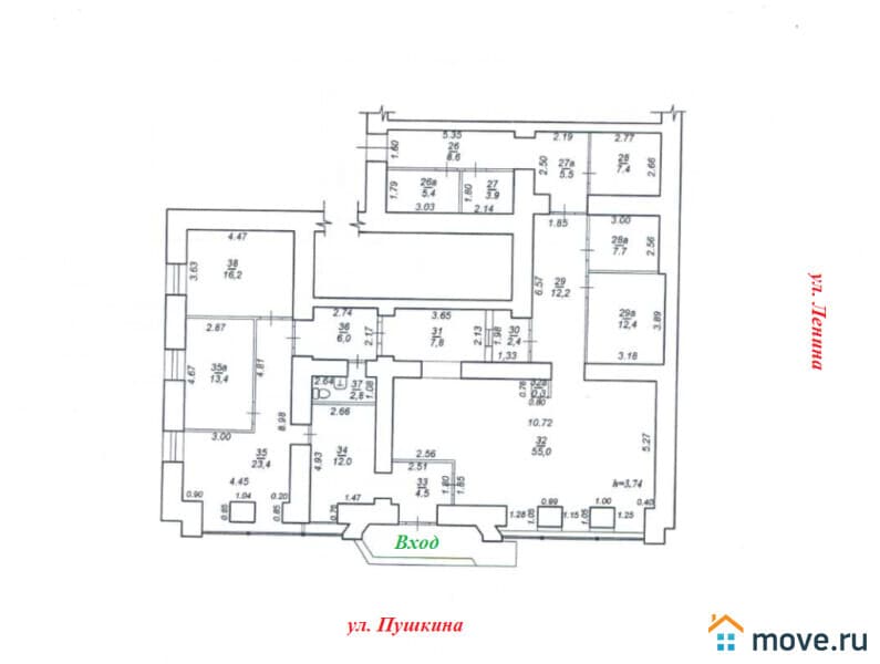 торговое помещение, 207 м²