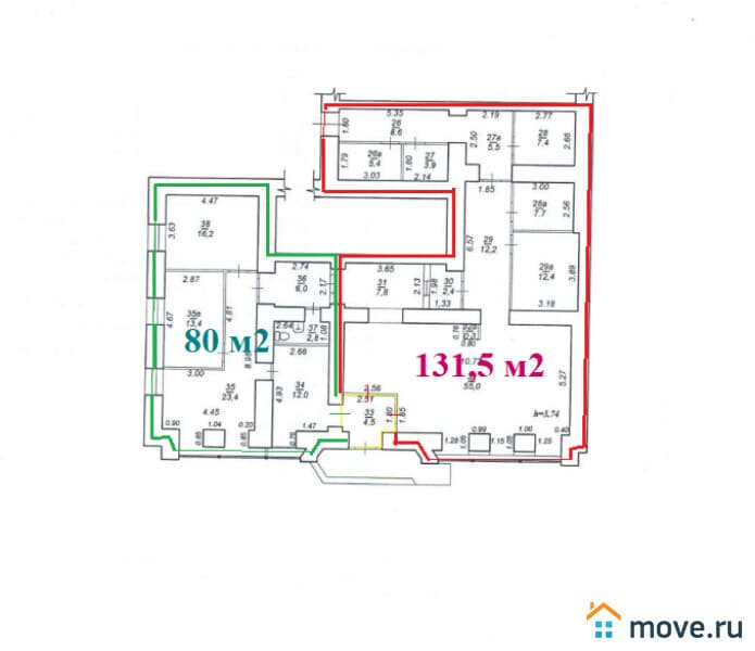 торговое помещение, 207 м²