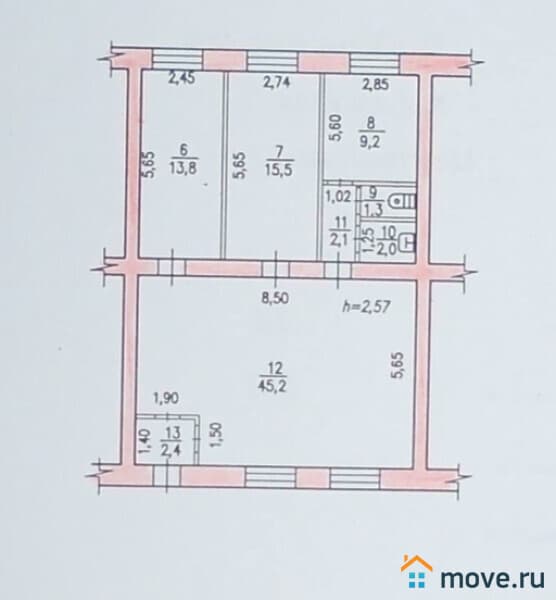 ОТП, 91.5 м²