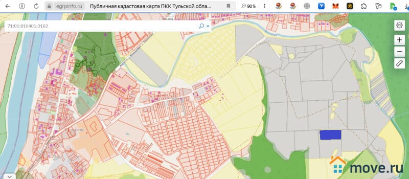 земельный участок, 21 га