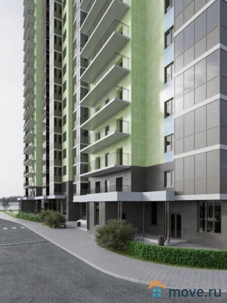 1-комн. квартира, 37.3 м²