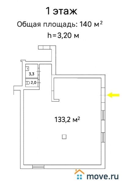 свободного назначения, 140 м²
